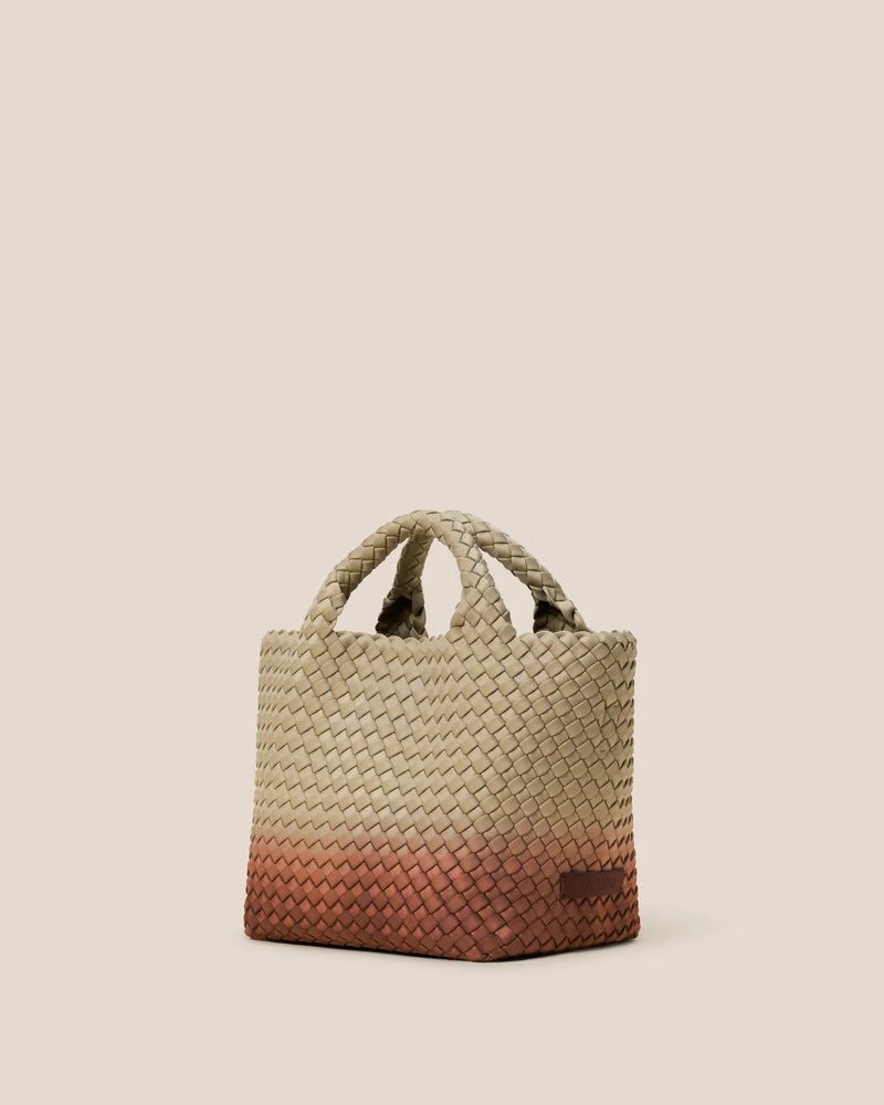 NAGHEDI - St. Barths Small Tote Dip Dyed in Java