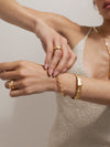 Pamela Card - Last Scroll Bracelet in Gold