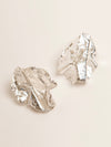 Pamela Card - Coming Alive of Sculpture Earrings in Silver