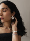 Pamela Card - Coming Alive of Sculpture Earrings in Silver