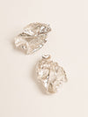 Pamela Card - Coming Alive of Sculpture Earrings in Silver