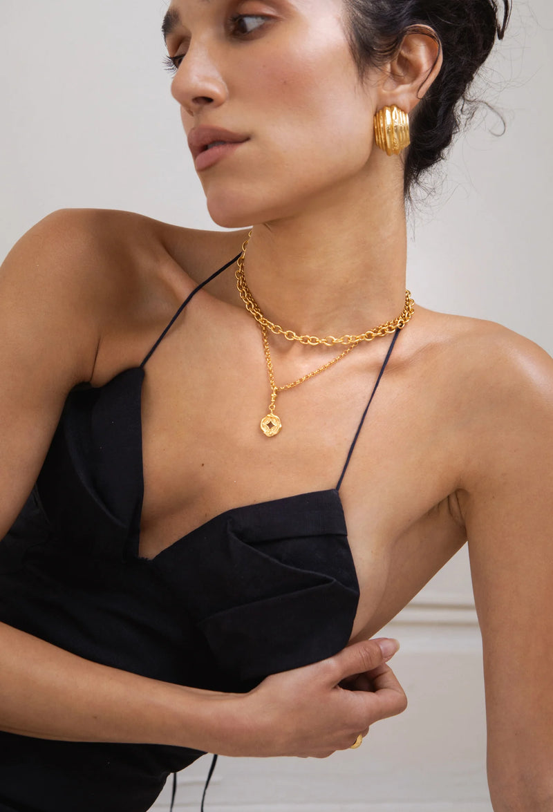 Pamela Card - Gilded Resilience Necklace