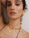 Pamela Card - Remnants of Athína Earrings in Gold