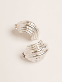 Pamela Card - Remnants of Athína Earrings in Silver