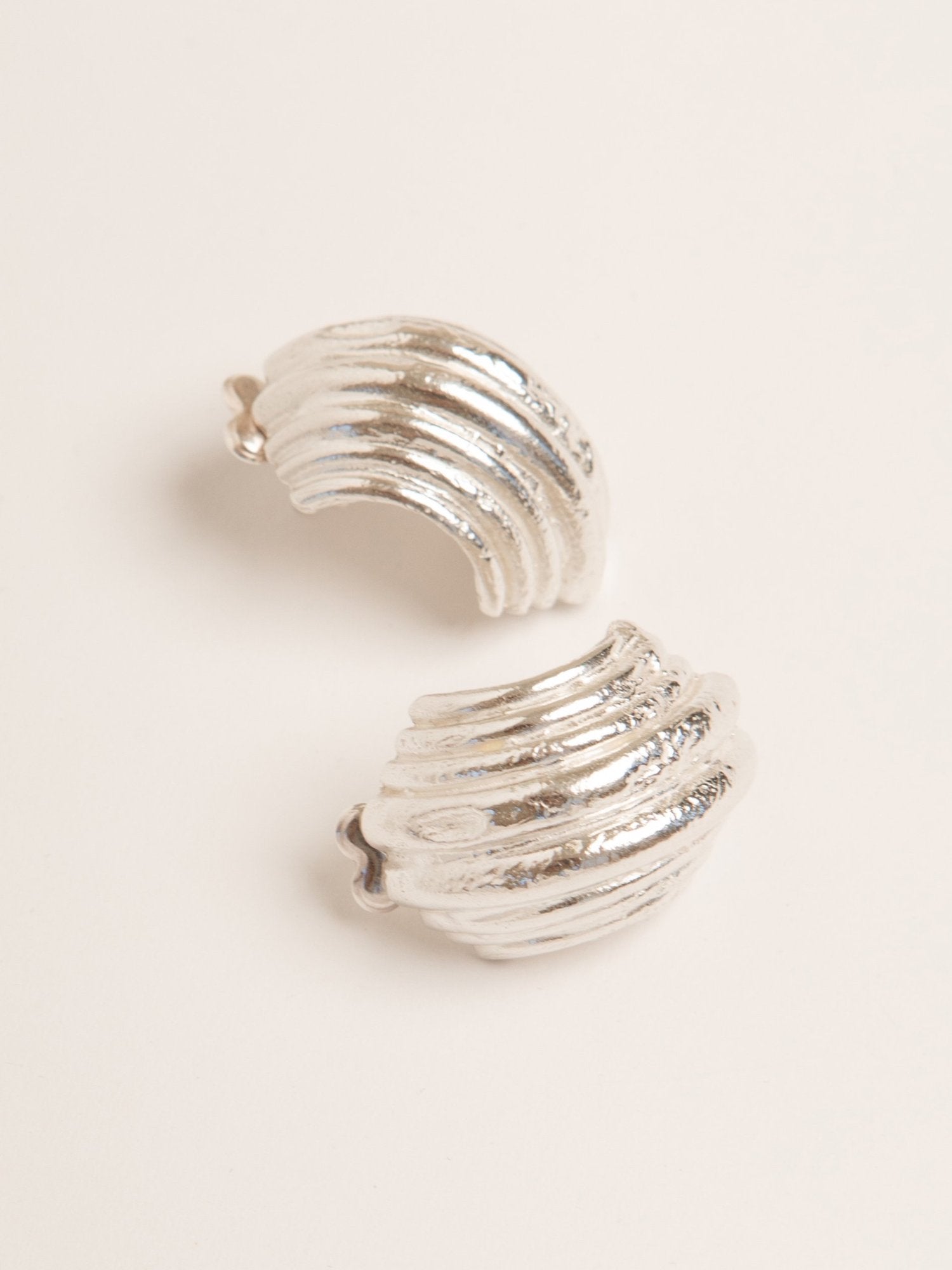 Pamela Card - Remnants of Athína Earrings in Silver