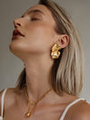 Pamela Card - The Dolce Vita Earrings in Gold