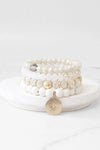 PennyLine inc. - Beaded Bracelet Set with a Coin Charm