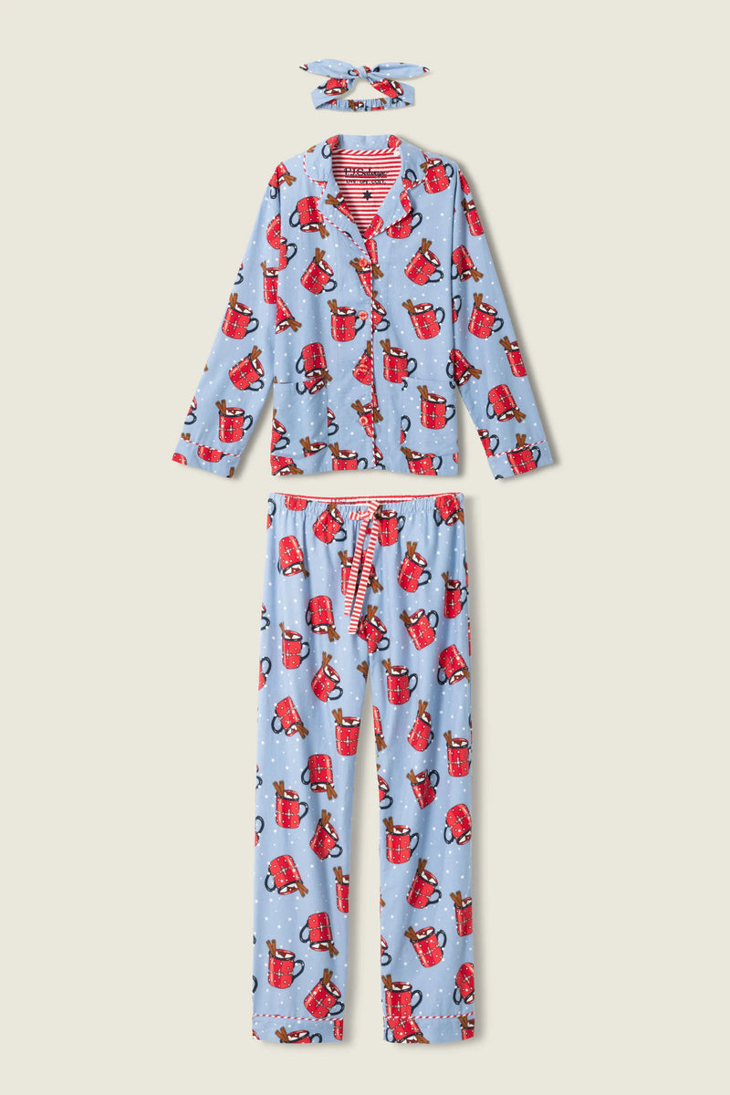 P.J. Salvage - Flannel PJ Set in Hug In A Mug