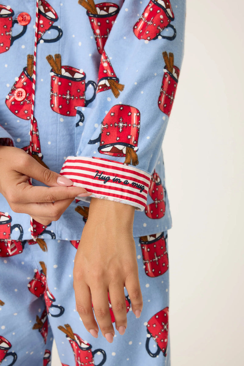 P.J. Salvage - Flannel PJ Set in Hug In A Mug