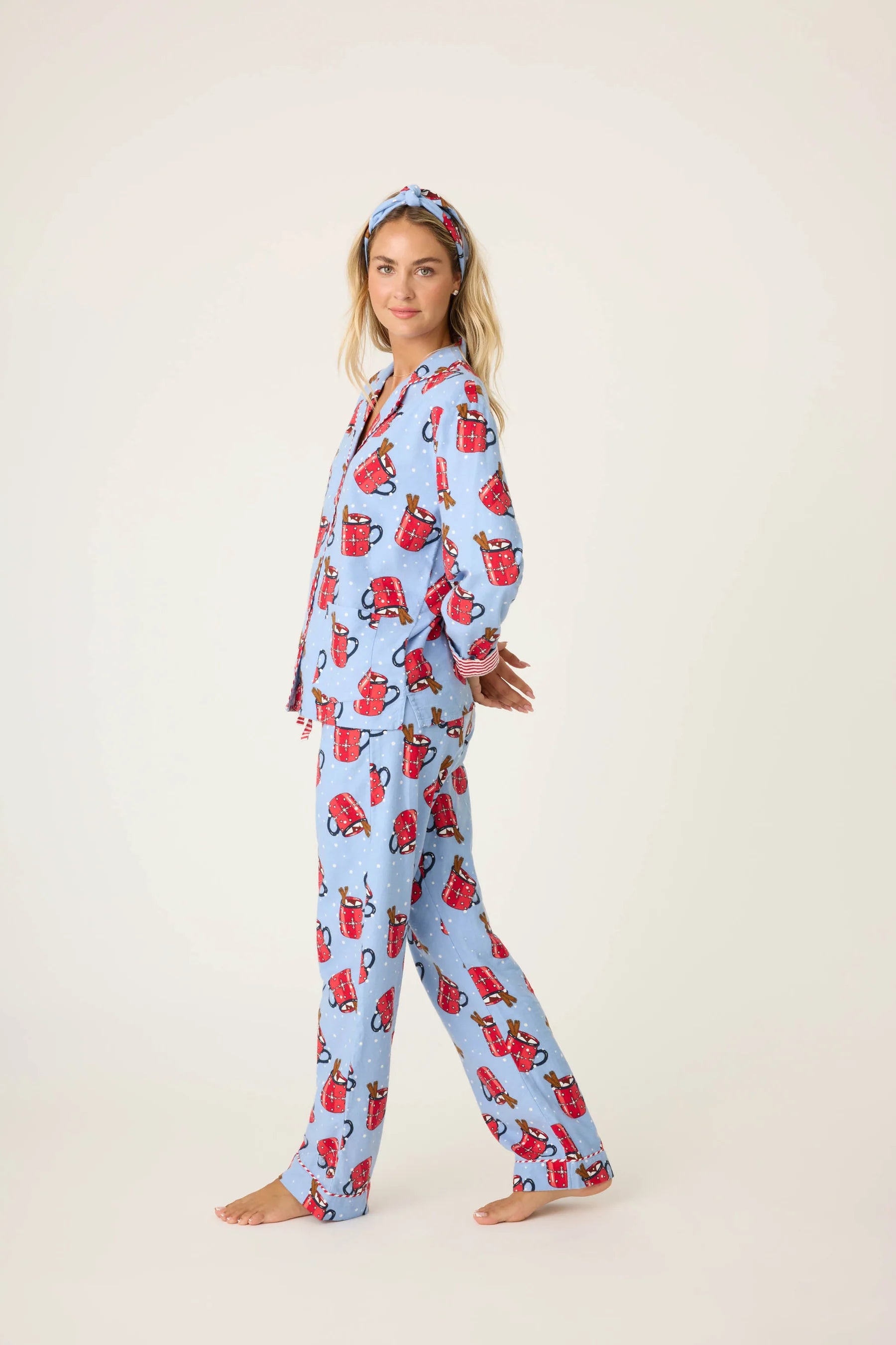 P.J. Salvage - Flannel PJ Set in Hug In A Mug