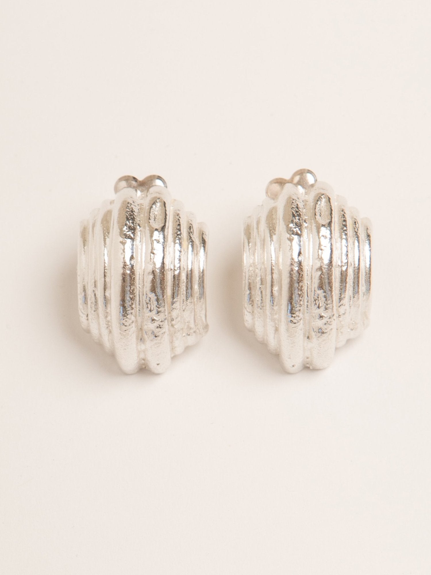 Pamela Card - Remnants of Athína Earrings in Silver