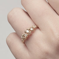 Ruth Tomlinson - Diamond Ring With Granules