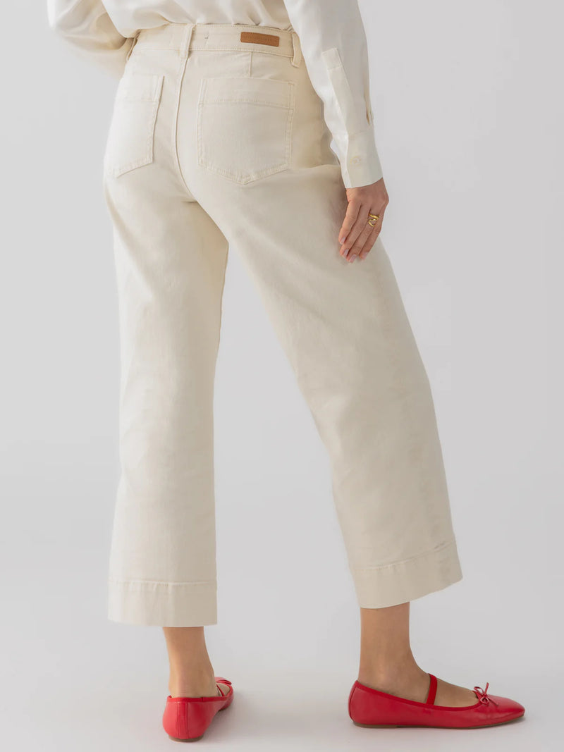 Sanctuary - The Marine Denim Pant in French Vanilla