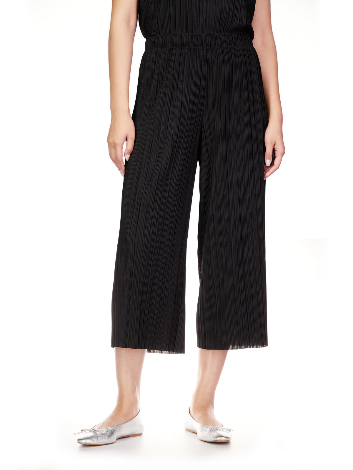 Sanctuary - Plisse Culotte Pants in Black