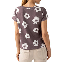 Sanctuary - The Perfect Tee in Cocoa Flower Pop