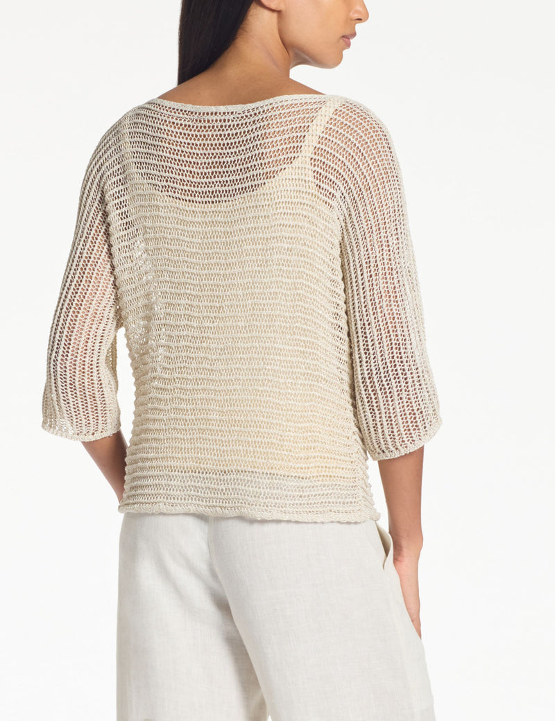 Sarah Pacini - Boatneck Sweater