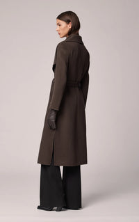 Soia & Kyo - Britta - Straight-fit Double Face Wool Coat with Belt