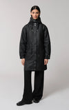 Soia & Kyo - Sofia - Cape-fit Raincoat with Hood in Black