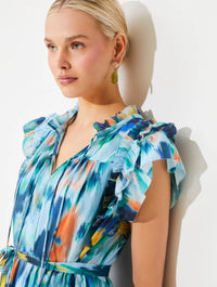 Suncoo - Calipso Dress in Turquoise