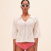 Suncoo - Philda Sweater in Blanc Casse