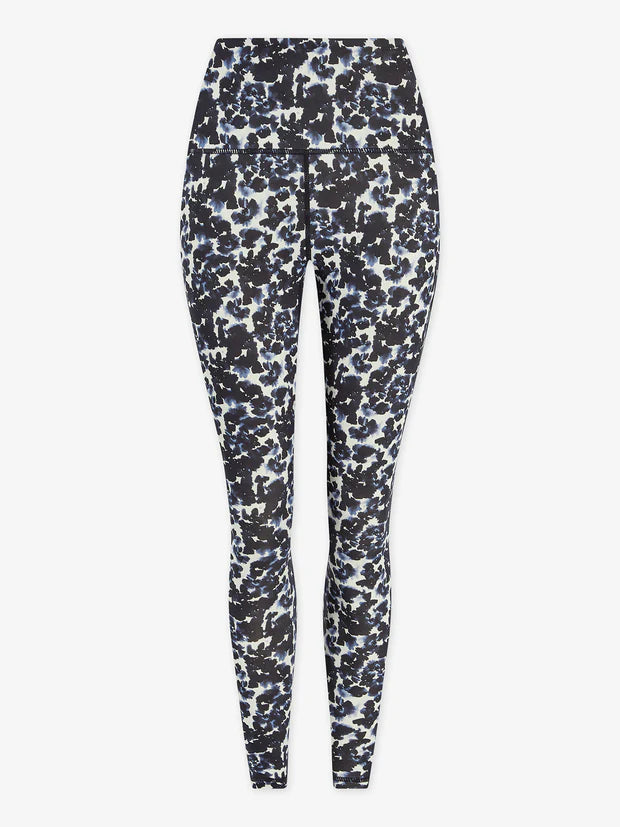 Varley - Form High-Rise Pocket Legging 25" in Ink Block Floral