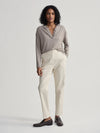 Varley - Lottie Long Sleeve Placket Tee in Cinder