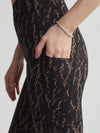 Varley - Form High Pocket Legging 25" in Carob Fragment Snake