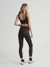 Varley - Form High Pocket Legging 25" in Carob Fragment Snake