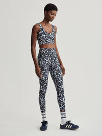 Varley - Form High-Rise Pocket Legging 25" in Ink Block Floral