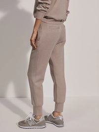 Varley - The Slim Cuff Pant 25" in Taupe Marl