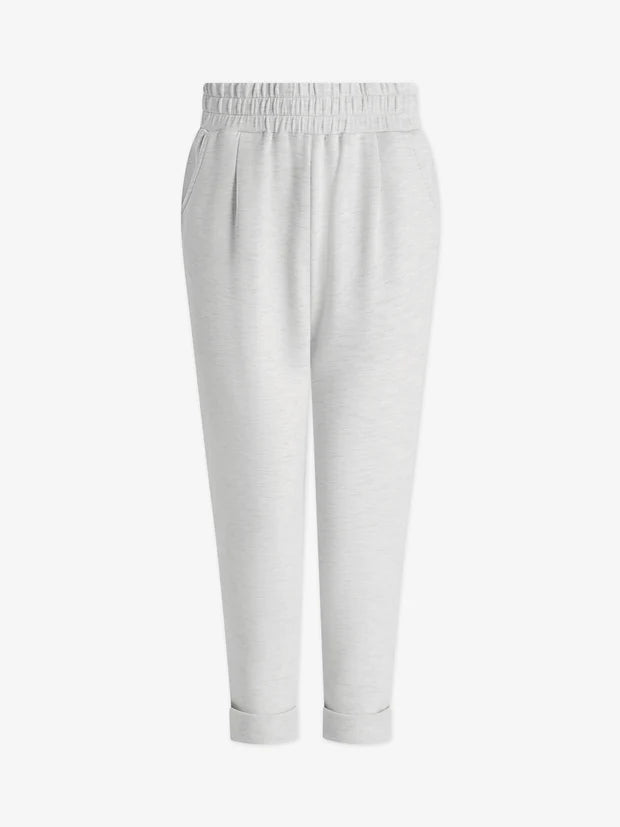 Varley - The Rolled Cuff Pant 25 in Ivory Marl