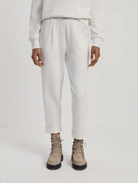 Varley - The Rolled Cuff Pant 25 in Ivory Marl