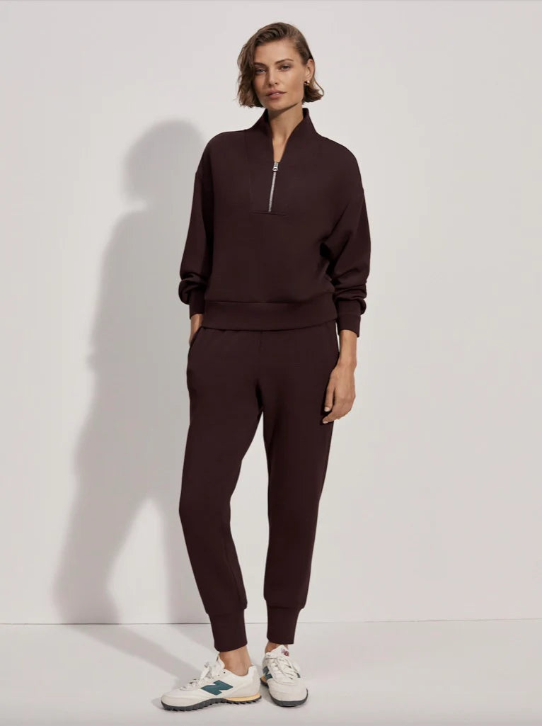 Varley - Davidson Sweat in Coffee Bean