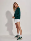 Varley - Dorset Relaxed Knit Cardigan in Forest
