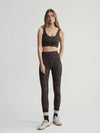 Varley - Form High Pocket Legging 25" in Carob Fragment Snake