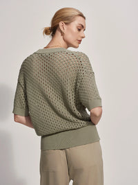 Varley - Eaton Knit in Seagrass