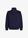 Varley - Hawley Half Zip Sweat in Blue Nights