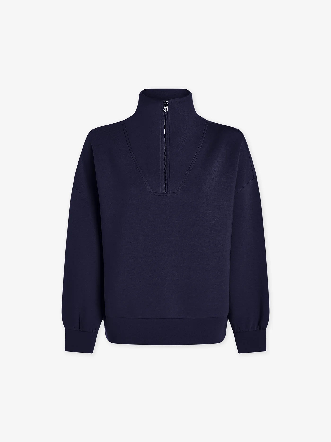 Varley - Hawley Half Zip Sweat in Blue Nights