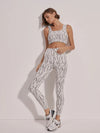 Varley - Move Pocket High Legging 25" in Sand Fragment Snake