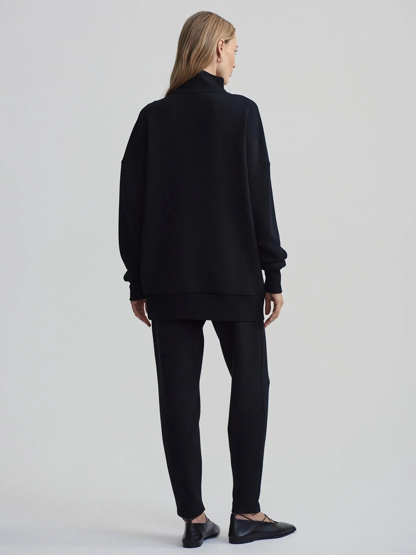 Varley - Masie Longline Sweat in Black