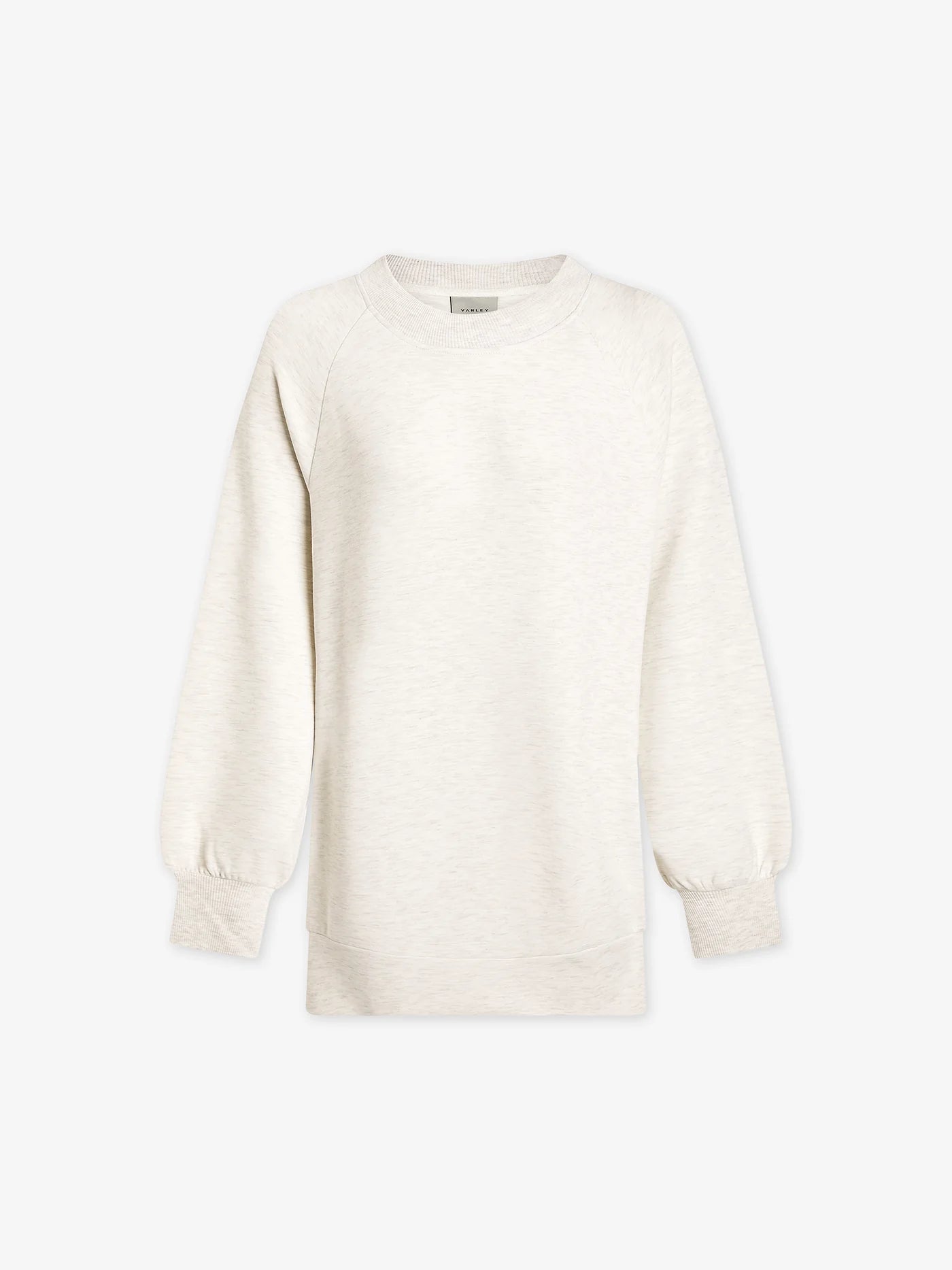 Varley - Nicole Boyfriend Sweat in Ivory Marl