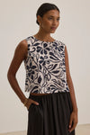 Velvet - Naeem - Printed Cotton Viscose Top