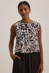 Velvet - Naeem - Printed Cotton Viscose Top