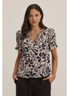 Velvet - Leslie - Printed Cotton Viscose Top