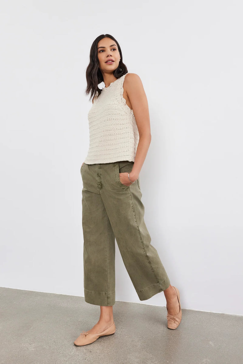 Velvet - Sabine - Cotton Canvas Pant