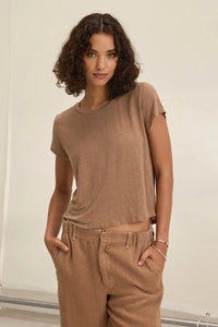 Velvet - Casey - Linen Knit Top