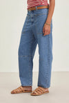 Velvet - Farah - Denim Pant in Indigo