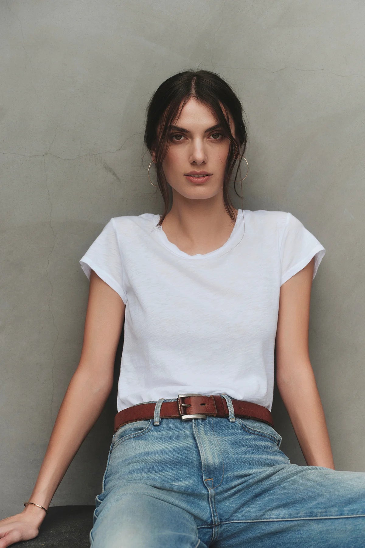 Velvet - Odelia - Cotton Slub Top