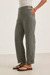 Velvet - Taylor - Heavy Linen Pant in Graphite