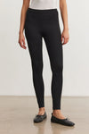 Velvet - Jillette - Ponte legging in Black